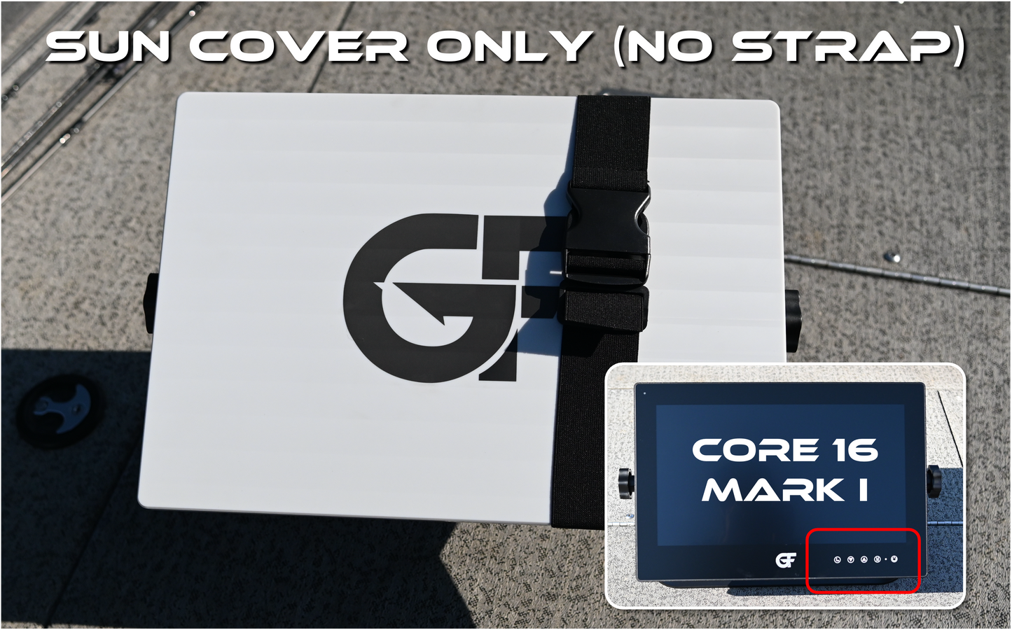 Get Fish Marine - Replacement Sun Cover (Core 16 MK I)